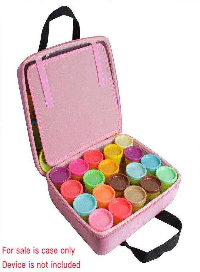 Hermitshell Hard Travel Case for Play-Doh Modeling Compound 40-Pack of Colors 3-Ounce Cans (Only Case) (Pink) - Image 2
