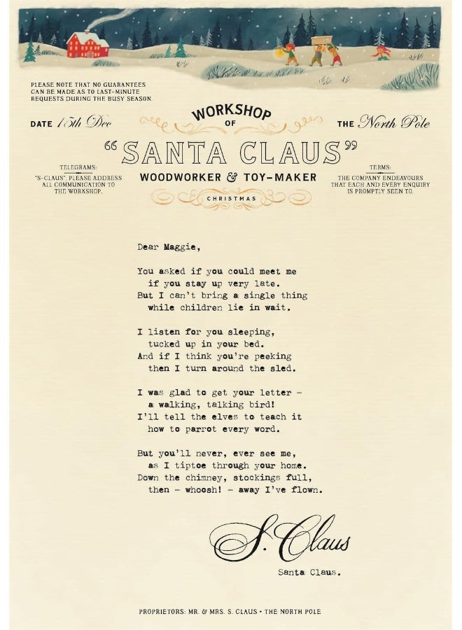 Letters from the North Pole: With Five Letters to Pull Out and Read - Image 4