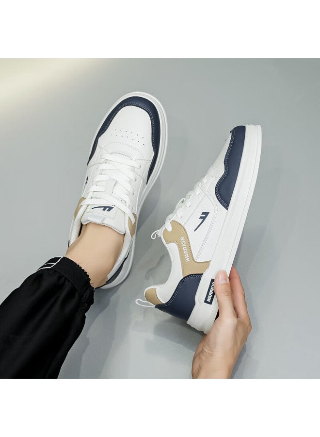 Warrior Men's Breathable Canvas Shoes Casual Shoes Commuting Sports Shoes Men Wxp-1013 Navy Blue 42 - Image 5