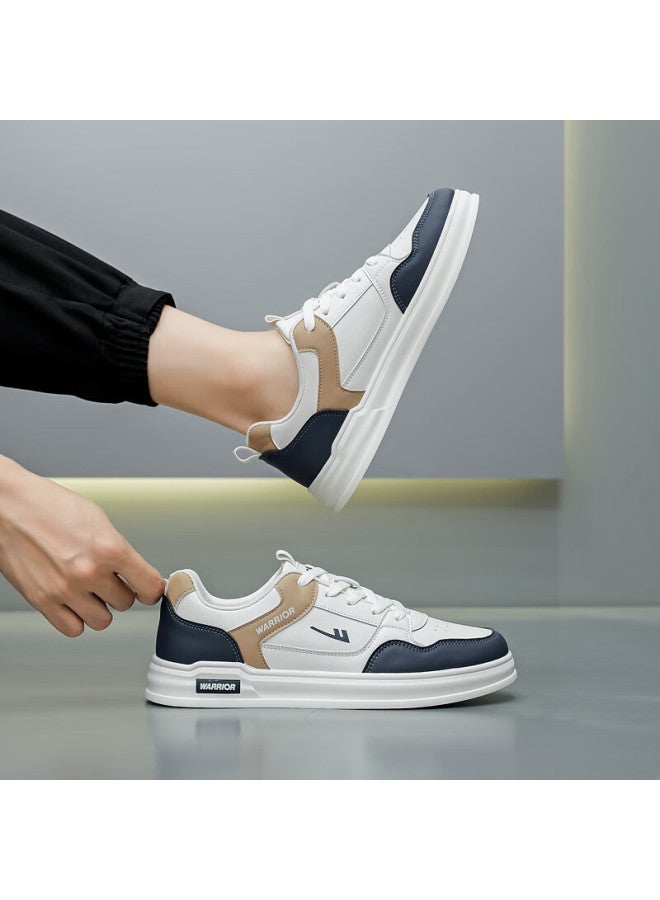 Warrior Men's Breathable Canvas Shoes Casual Shoes Commuting Sports Shoes Men Wxp-1013 Navy Blue 42 - Image 3