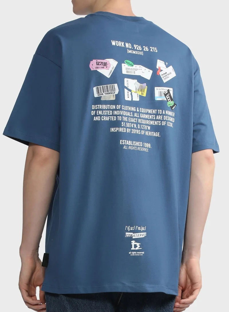 izzue Digital Printed T-Shirt