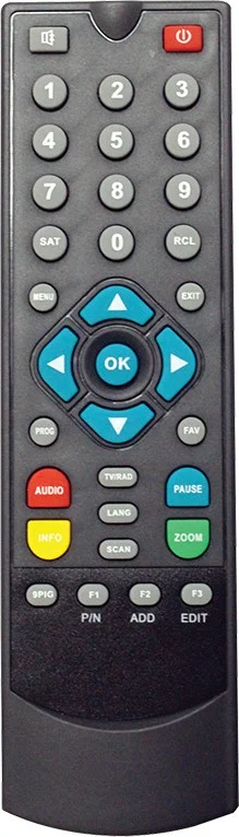 AYT Botech Piko Astracom Mini Satellite Receiver Remote Control
