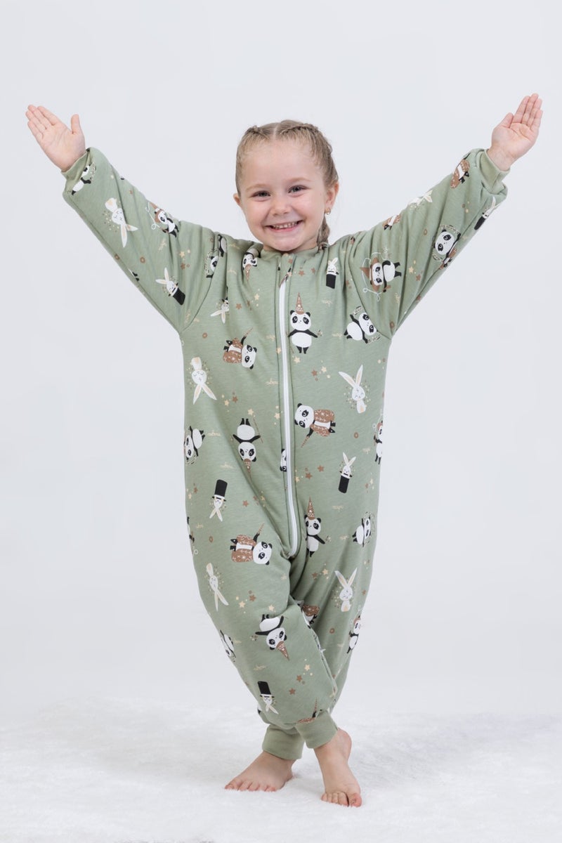Cantoy Girls Boys Thick Fiber Filled 2.5 Tog Patterned Sleeping Bag  - Image 1