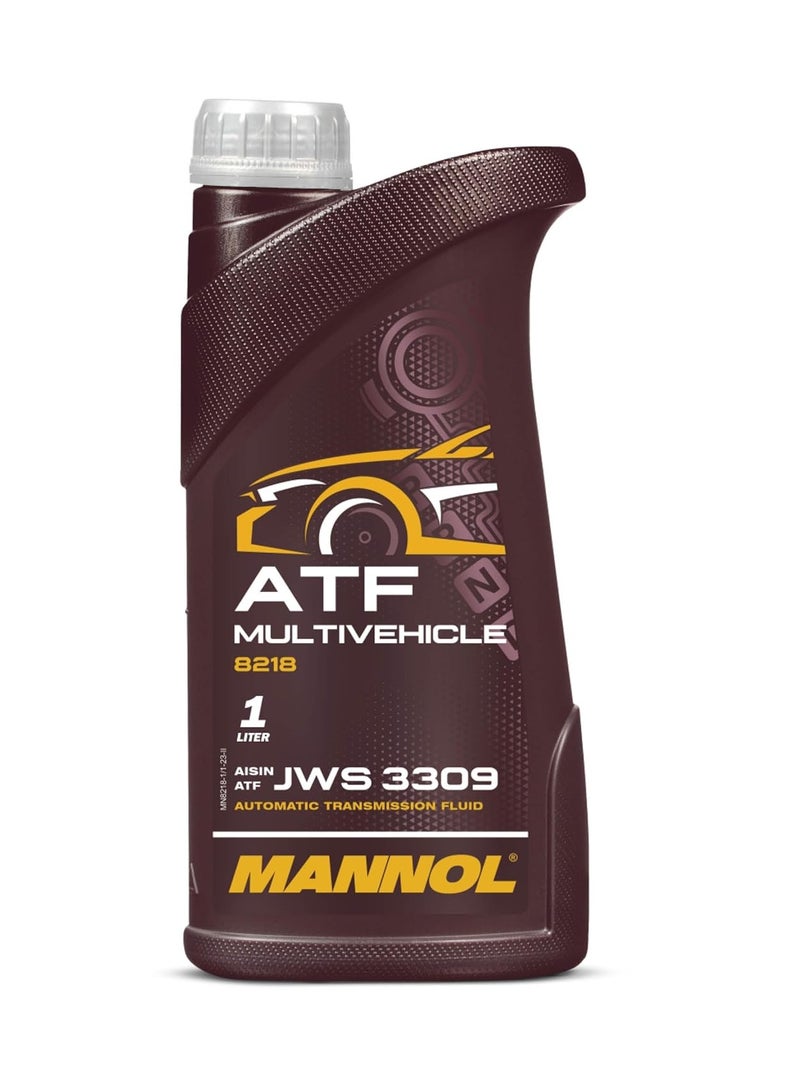 MANNOL 8218 ATF Multivehicle Automatic Transmission Gearbox Fluid 1L JWS 3309 ATF Type T/T-II/T-111/T-IV SP-II/SP-III - Image 1