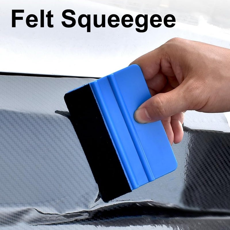 Fizzix 7-Piece Car Vinyl Wrap Tool Kit – Complete Wallpaper Smoothing Set with Squeegee and Vinyl Cutter - Image 2
