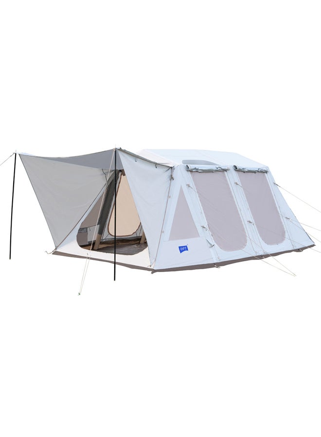 DPT خيمة نفق قابلة للنفخ، بيضاء، الحجم 520*340*210 سم - Image 1