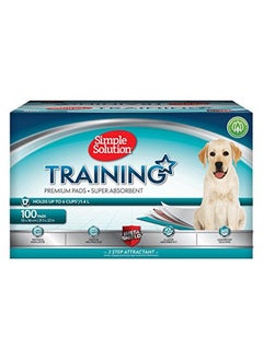 Simple Solution Puppy Training Pads | 6 Layers Of Leak-Proof Protection | Extremely Absorbent Puppy Pad, Can Be Used In Dog Baskets Or Beds In Case Of Incontinence ? Pack Of 100  - Image 1