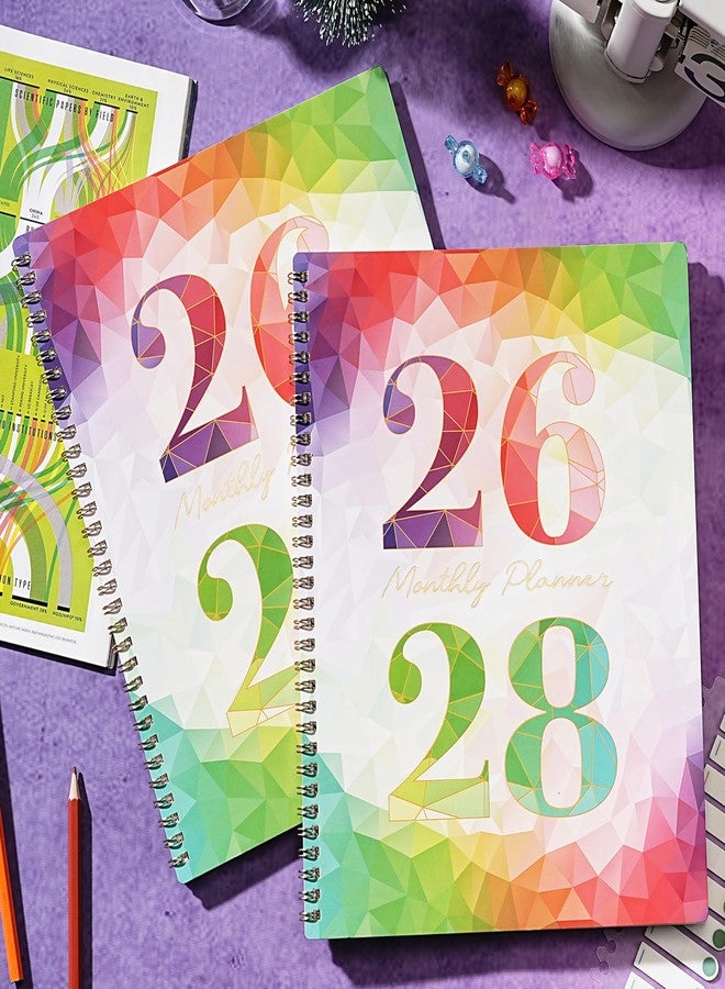 Coboll مخطط شهري 2026-2028 - مخطط شهري لمدة 3 سنوات 2026-2028، من يناير 2026 إلى ديسمبر 2028، تقويم لمدة 3 سنوات 2026-2027-2028 مع علامات تبويب ملونة وجيب داخلي، 9 × 11 بوصة - Image 2