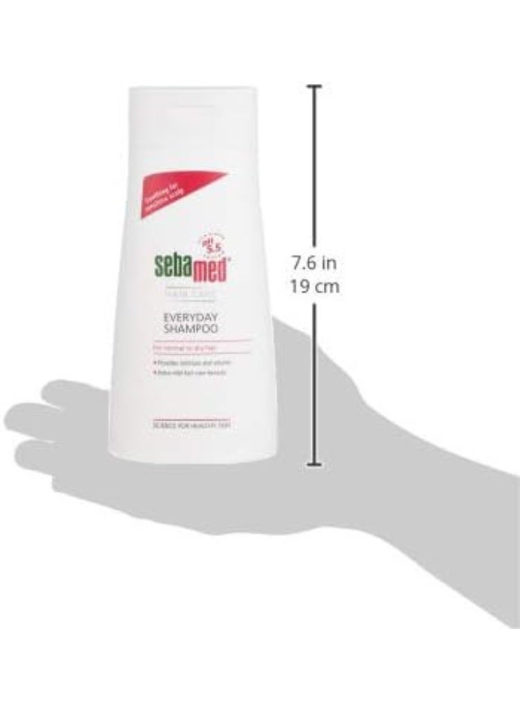 Sebamed Hair Care Everyday Shampoo 400ml – pH 5.5 Gentle Daily Shampoo for Healthy Hair - Image 3