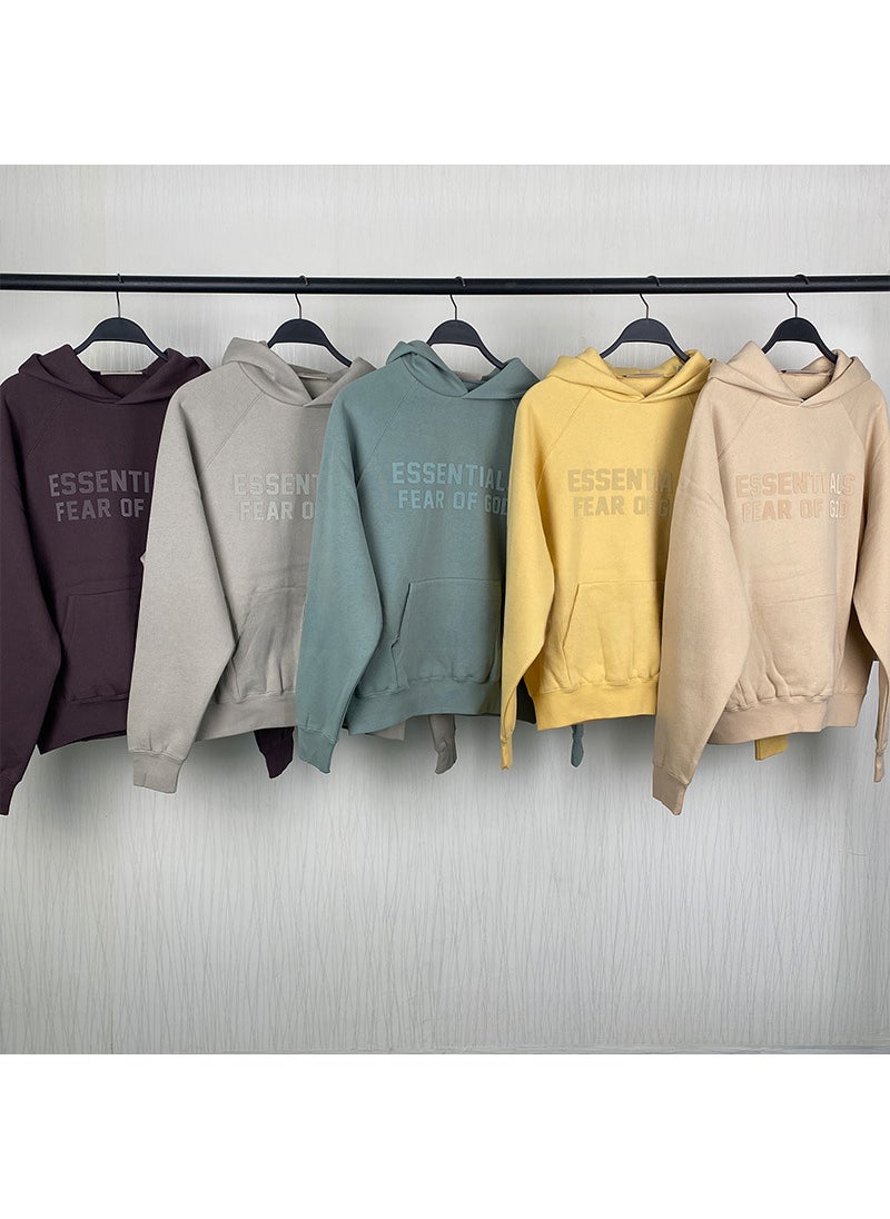 Generic - 2023 SS Hoodie Silicone FOG Print Essentials Goose yellow - Image 1