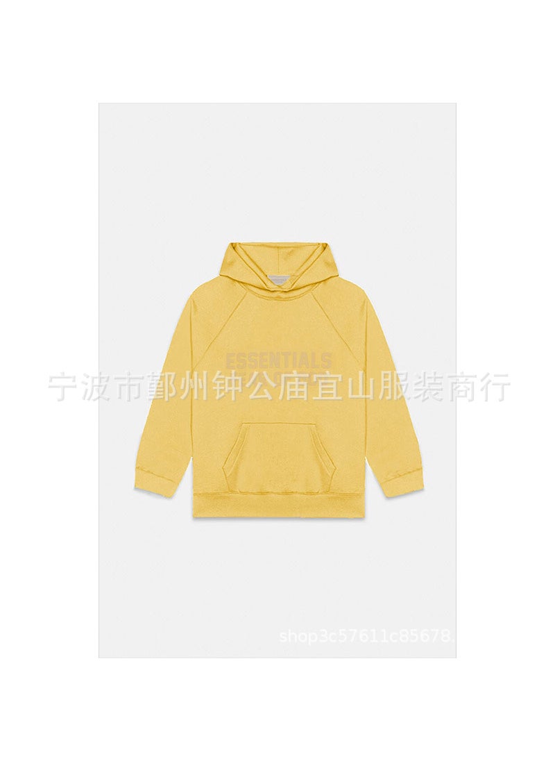 Generic - 2023 SS Hoodie Silicone FOG Print Essentials Goose yellow - Image 1