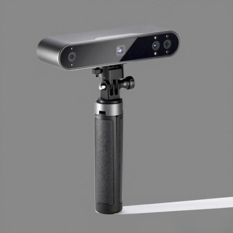 3D Scanner: Black Biocular Dual Camera - Superior Precision & Stability 0.05mm Single-Frame Precision 12-18Fps Scanning Speed High Fidelity Color Scans For Industrial Design, Art, Medical Fields - Image 4