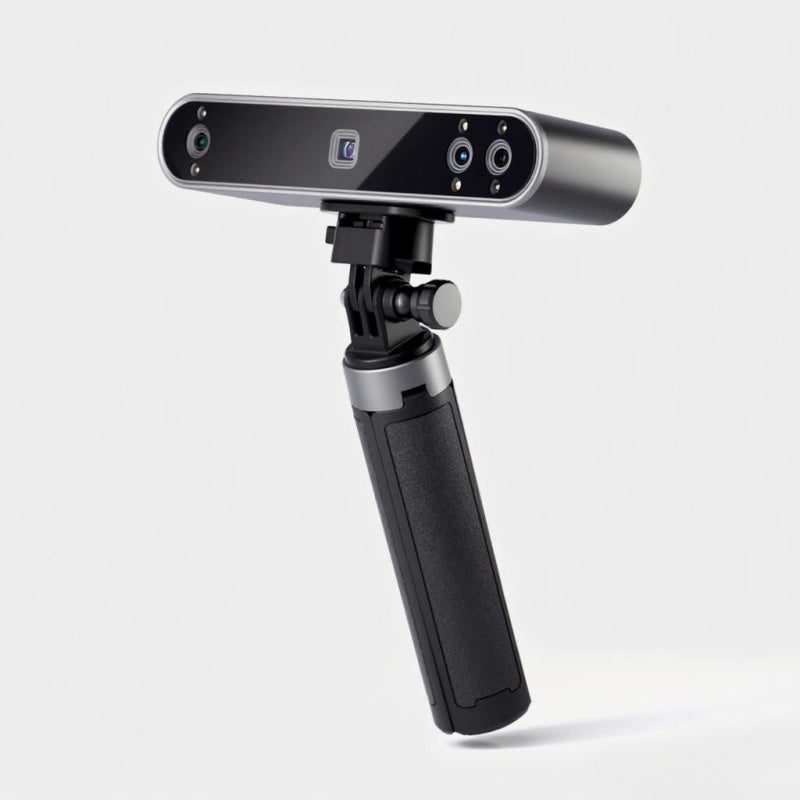 3D Scanner: Black Biocular Dual Camera - Superior Precision & Stability 0.05mm Single-Frame Precision 12-18Fps Scanning Speed High Fidelity Color Scans For Industrial Design, Art, Medical Fields - Image 5