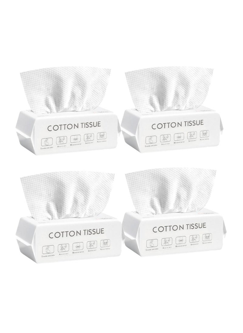 Generic 400 Piece Disposable Ultra Soft Facial Tissue Towel Assorted  - Image 1