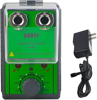 CMTOOL Spark Plug Tester Dual-Hole Simultaneous Testing Engine Ignition Coil Tester 500-6000rpm Working Frequency - Image 1