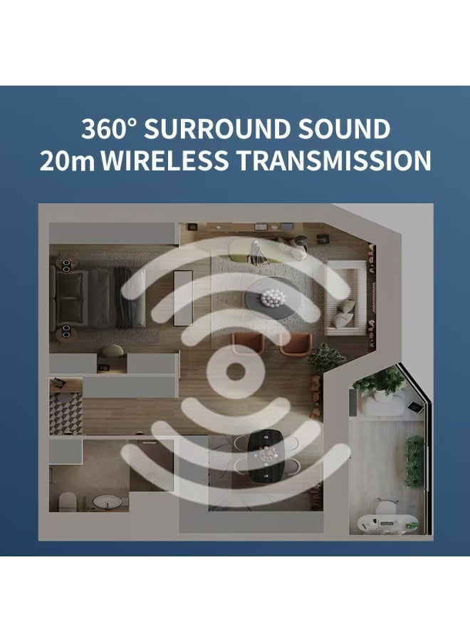 Wireless Lavalier Microphone System With One-touch Recording, Clip-on Design, USB Type-C Connector, Omnidirectional Polar Pattern For Live Streaming, USB Rechargeable Lithium Polymer Battery, Plug-and-play Compatibility  - Image 4