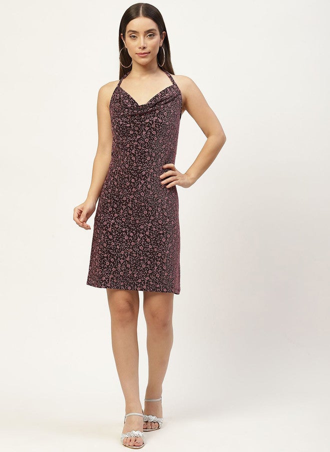 Rue Collection فستان شيفون مزخرف للنساء - Image 1