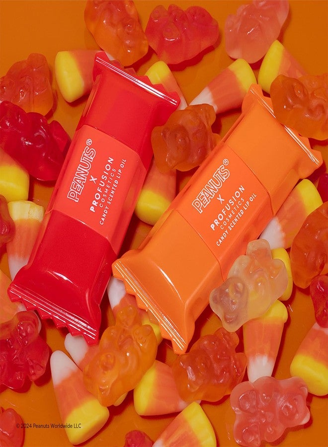Profusion Cosmetics Peanuts Halloween Candy Crush Lip Oil Set, Nourishing Lip Tint with A High-Shine Finish, Infused With Jojoba Oil and Vitamin E - Image 3