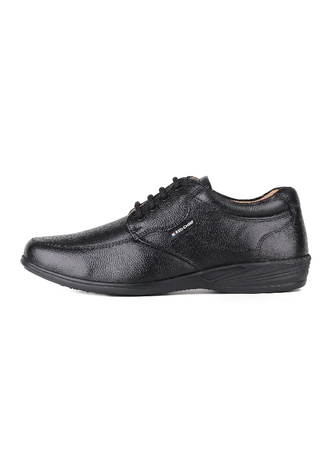 Red Chief Black Low Ankle Lace Up Casual Shoe - Rc3506 001