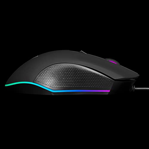 Gamdias Aura GS2 Optical Gaming Mouse with 6 Smart Keys and Multicolour Lighting | Advanced Gaming Optical Sensor|Adjustable dpi Upto 3600 |1.5m Long Cable| - Image 4