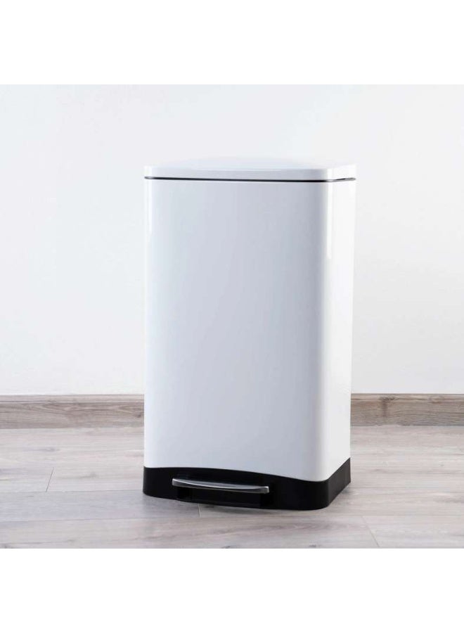 Pan Home علبة قدم الدريد سكوير 35X38X66سم 40ل - أبيض - Image 2