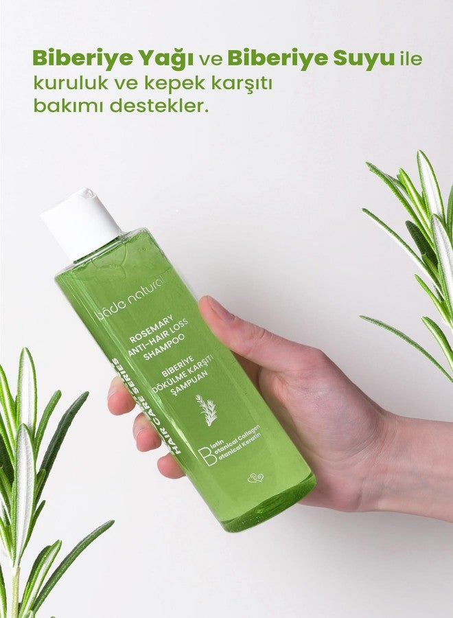 Bade Natural Biotin & Rosemary Shampoo for Hair Growth – Anti-Hair Loss & Hair Thickening Shampoo with Keratin, Collagen – Nourishing Formula for Thinning Hair – 8.5 fl oz - Image 2