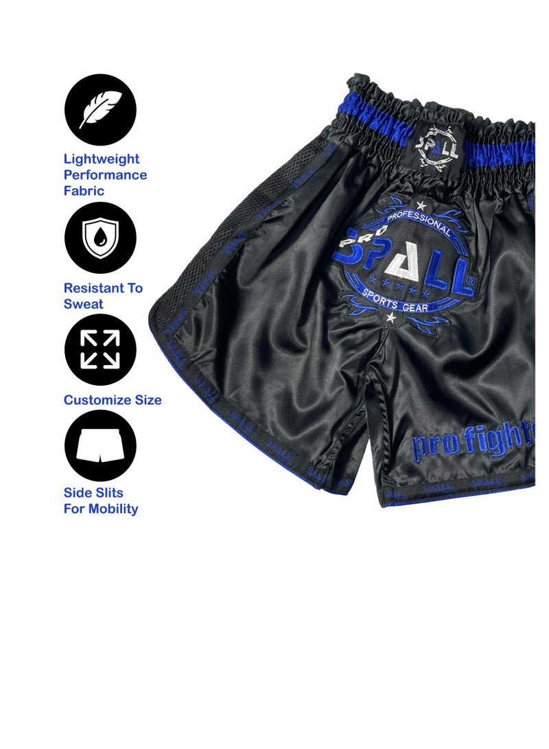 Spall Boxing Shorts For Men Muay Thai Shorts For Kickboxing Wrestling Grappling Fight And Cross Training Martial Arts Training Gym Clothing - Image 4
