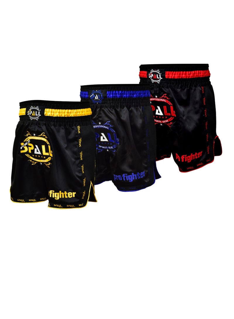 Spall Boxing Shorts For Men Muay Thai Shorts For Kickboxing Wrestling Grappling Fight And Cross Training Martial Arts Training Gym Clothing - Image 5