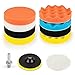Kshineni 5 Inch125 mm Drill Polishing Pads 11 Pcs Car Polishers and Buffers Compound Buffing Kits Drill Attactment for Auto PolisherSandingWaxing - Image 2