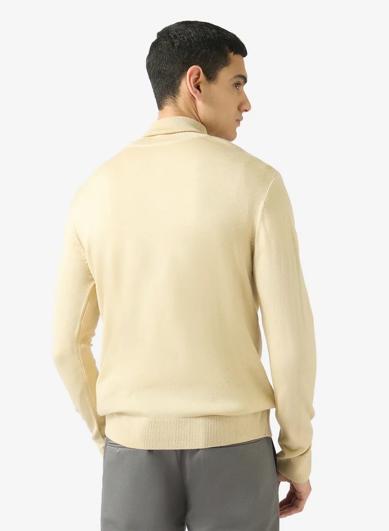 Robert Wood  Casual High Neck Pullover Sweater for Men | Best Price UAE