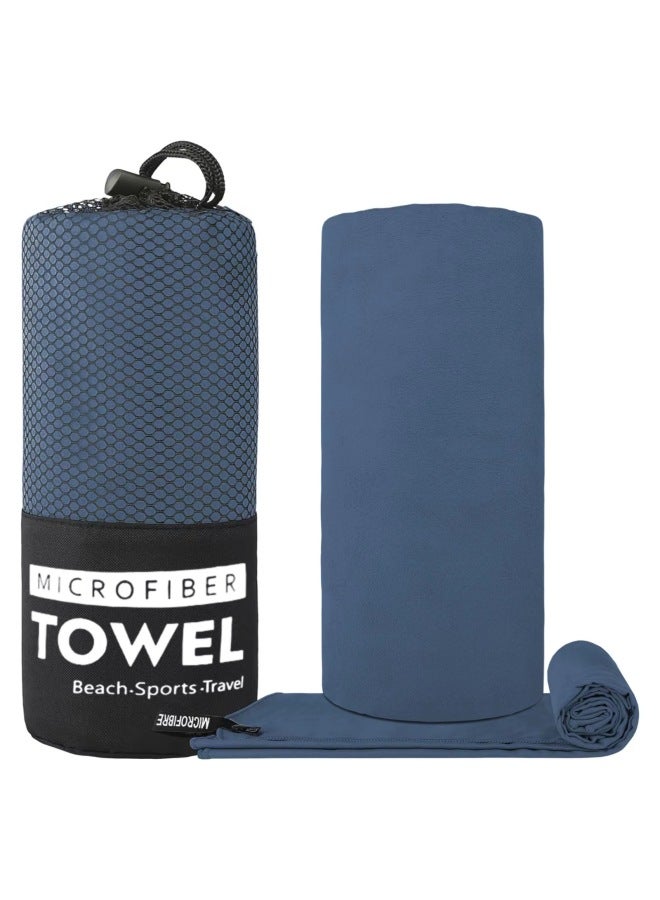 YOGA Swimming,double-sided Velvet Quick-drying Towel Microfiber Sports Fitness Towel Portable - Image 1