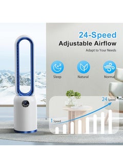 SUN SHINE Bladeless Tower Fan  - Image 3