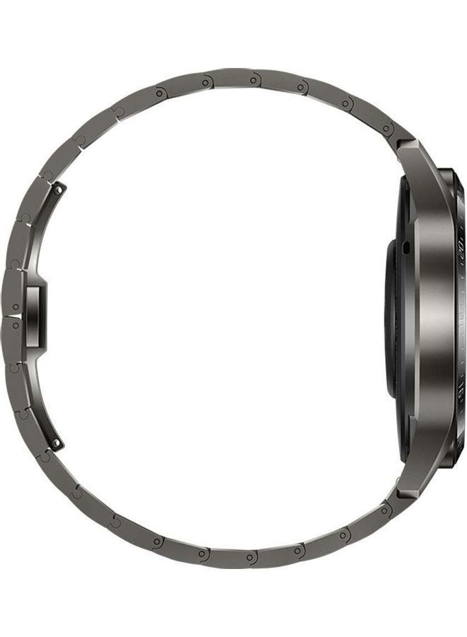 NIBEMINENT Classic Stainless Steel Smartwatch Strap Band For Samsung Galaxy Watch 46mm/Huawei GT2/Gear S3 Frontier/Classic/Honor Magic 2/Fossil 22mm Black - Image 5