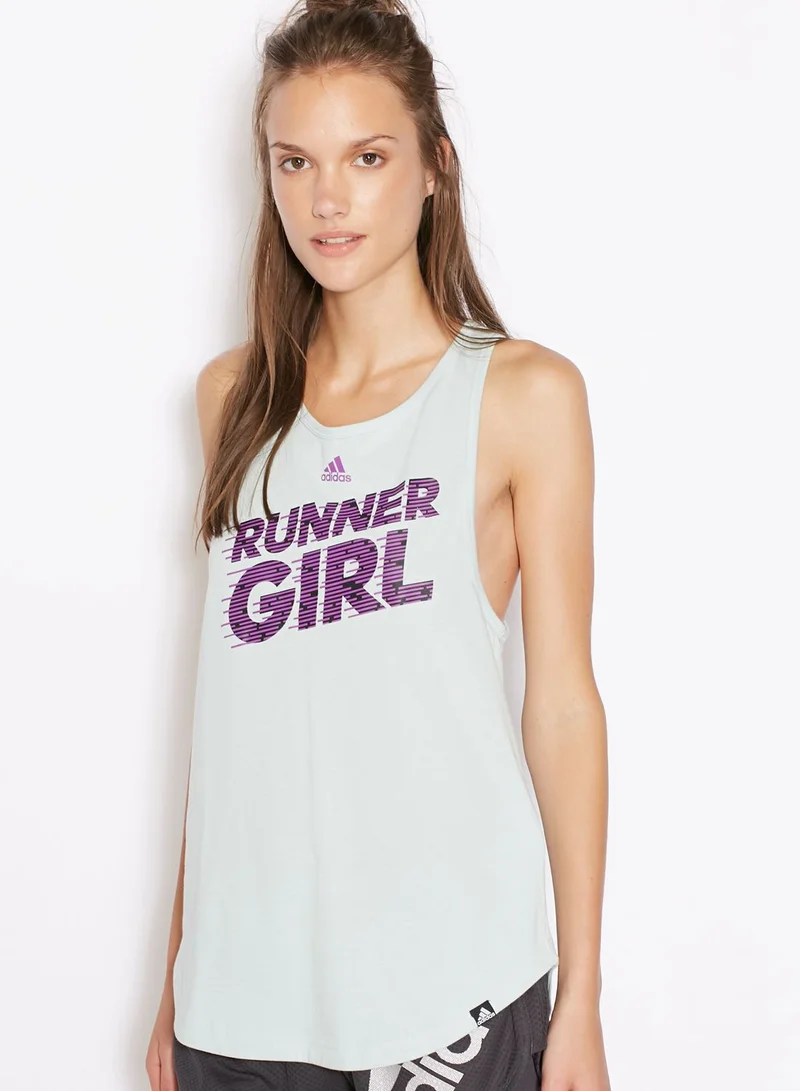 Adidas Runner Girls Tank Top