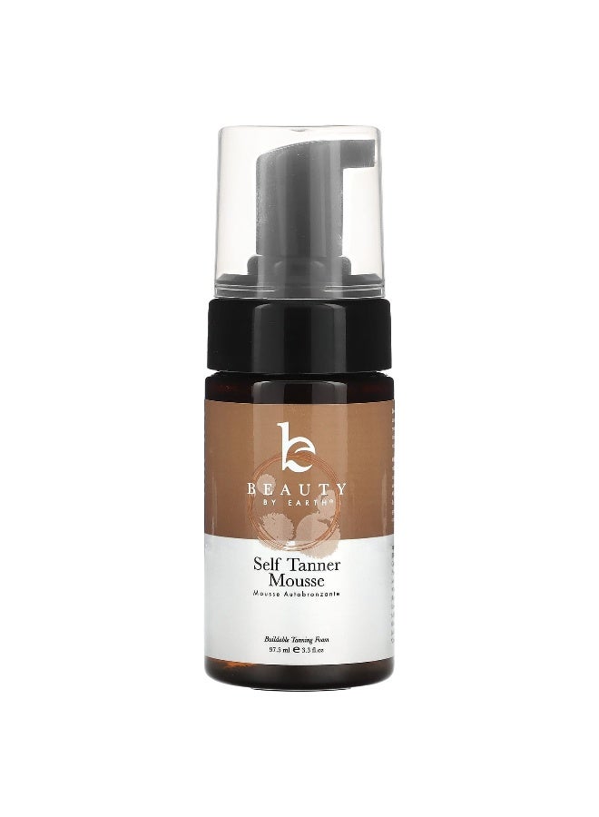Beauty by Earth Beauty By Earth, Self Tanner Mousse, Medium to Dark, 3.3 fl oz (97.5 ml) - Image 1