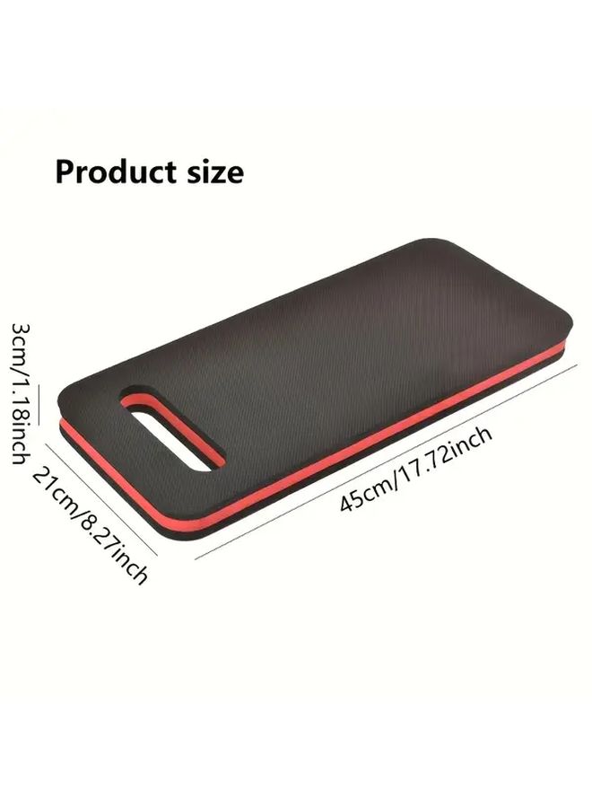 Blue EVA Kneeling Pad with Handle Thickened Portable Outdoor Cushion for Car Repair Gardening - Image 3