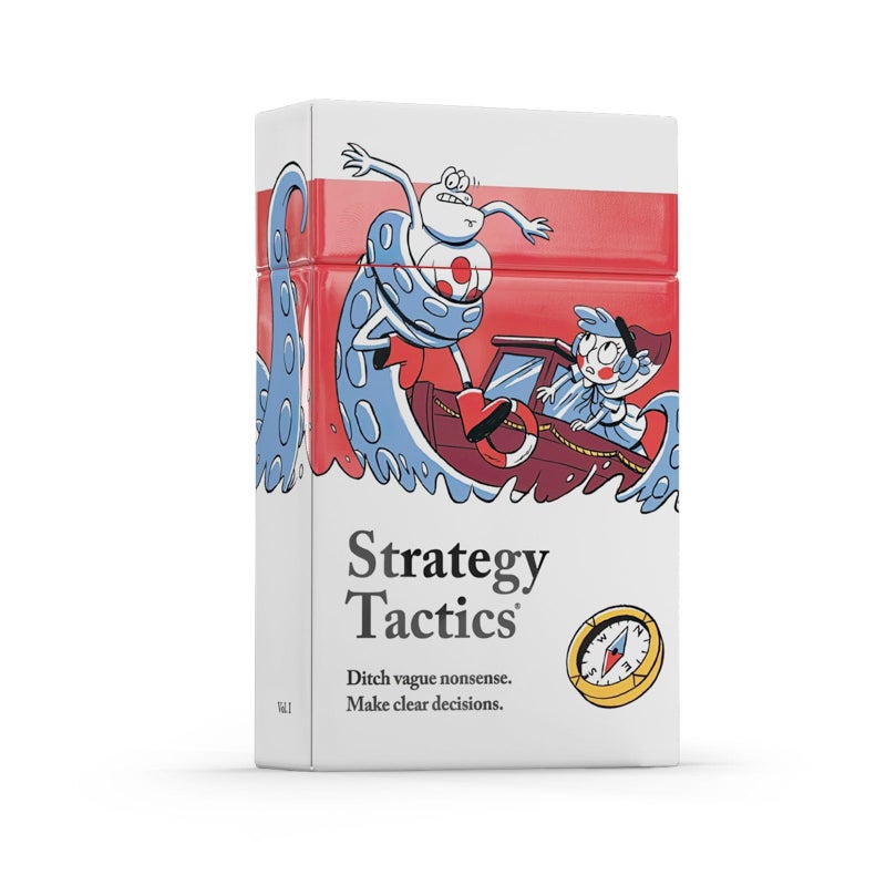 Pip Decks Strategy Tactics Official 54Card Deck for Business Strategy Planning and Leadership