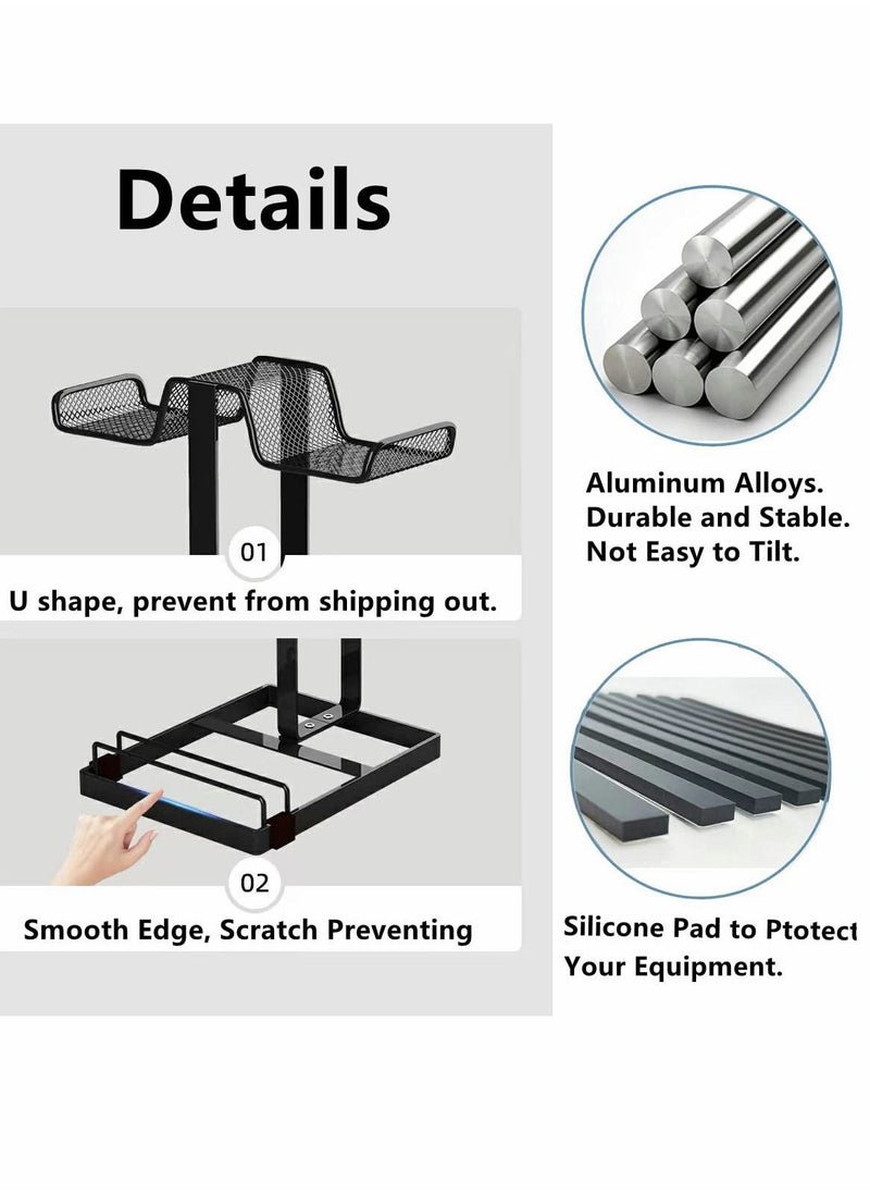 Excefore - Controller Holder,Game Controller Headphone Hooks,Headset & Controller Organizer for Nintendo Switch Controller & Headset Stand,Gaming Accessories Display Rack - Image 1