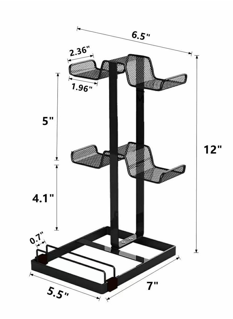 Excefore - Controller Holder,Game Controller Headphone Hooks,Headset & Controller Organizer for Nintendo Switch Controller & Headset Stand,Gaming Accessories Display Rack - Image 1