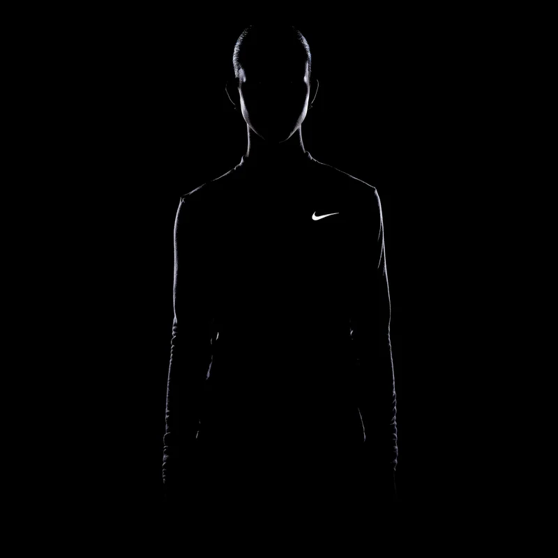 Nike Ivory Women's Swift Dri-FIT Mock-Neck Long-Sleeve Running Top for Women | Best Price UAE