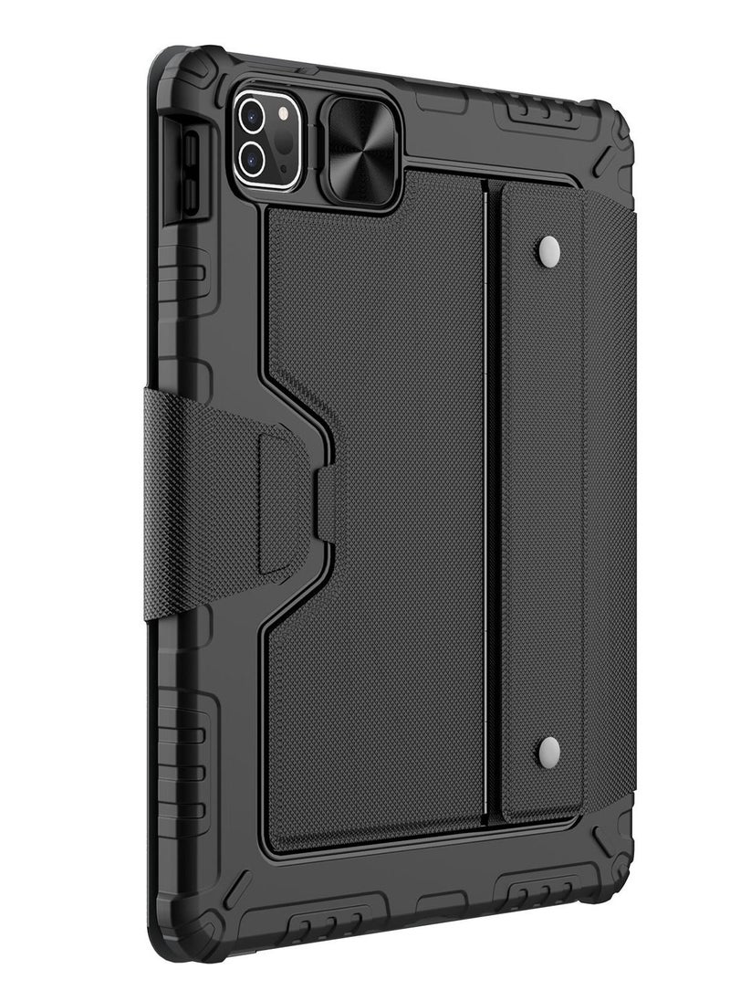 Nillkin Bumper Combo Keyboard Case with Magic Trackpad Built-in Pencil Holder Detachable Keyboard Sliding Camera Cover Compatible Apple iPad 10.2 (2019) iPad 10.2 (2020) iPad 10.2 (2021)