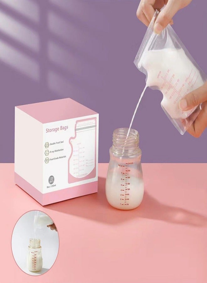 Disposable breast milk storage bag with large capacity of 250ml, 30 pieces - Image 3