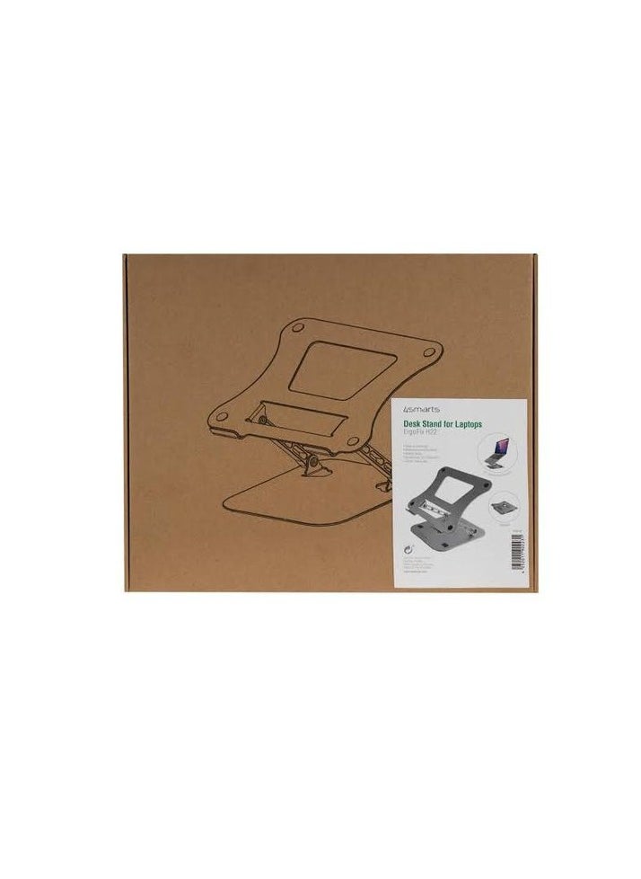 Generic - Adjustable Aluminum Laptop Stand – Portable Foldable MacBook Holder with Cooling Lift and Non-Slip Feature - Image 1