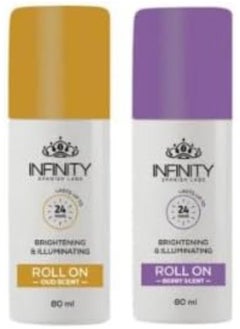 Infinity Infinity Deodrant Roll on Berry&Oud Scents 1+1  - Image 2