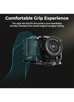 Arabest SmallRig ZV-E10 II Cage Kit with HDMI Cable Clamp, Arca Quick Release Plate, Cold Shoe, and 3/8''-16 Threaded Holes for Sony ZV-E10 II, Full Vlog Access  - Image 4