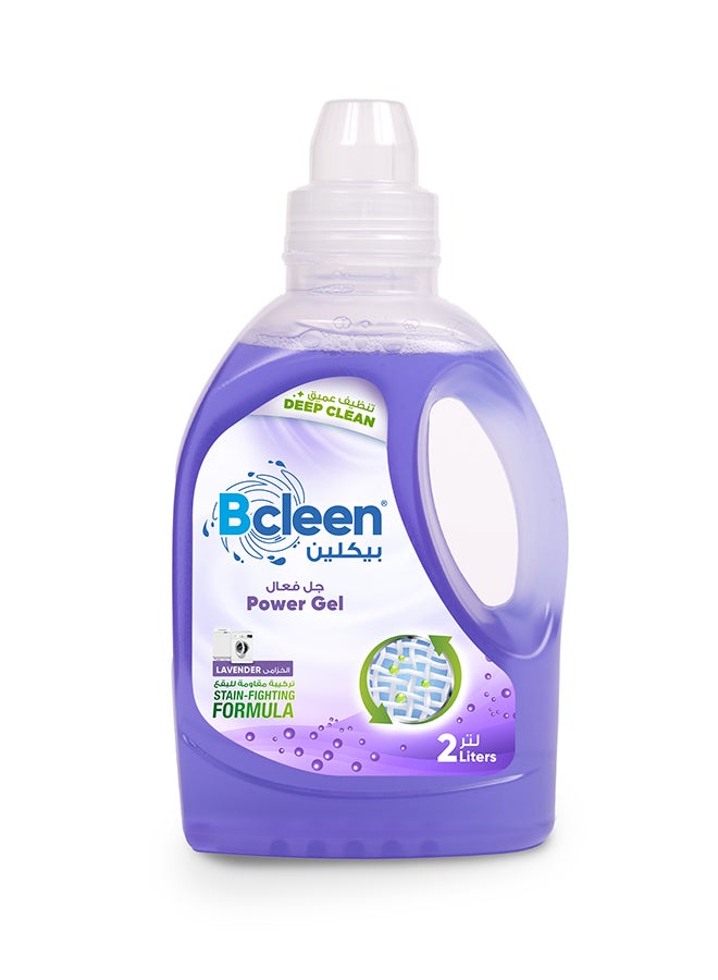 Bcleen  Liquid Laundry Detergent, Lavender With Deep Clean Front/Top Load 2L (OFFER PACK 2L X 2) - Image 4