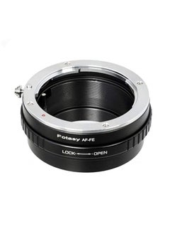 Fotasy Manual A-Mount Lens to E-Mount Adapter, AF E Mount Adapter, Compatible with Sony A-Mount AF Lense Sony a7 a7r a7s a7 II III IV a9 a9II a7c aplha 1 a6600 a6500 a6400 a6300 a6100 ZV-E10  - Image 1