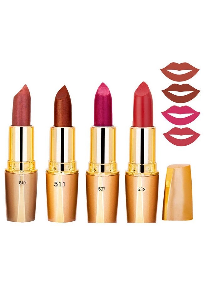 G4U Volo Creamy Matte Lipsticks For Women (4 Pcs Set)20Jan2022A13 - Image 1