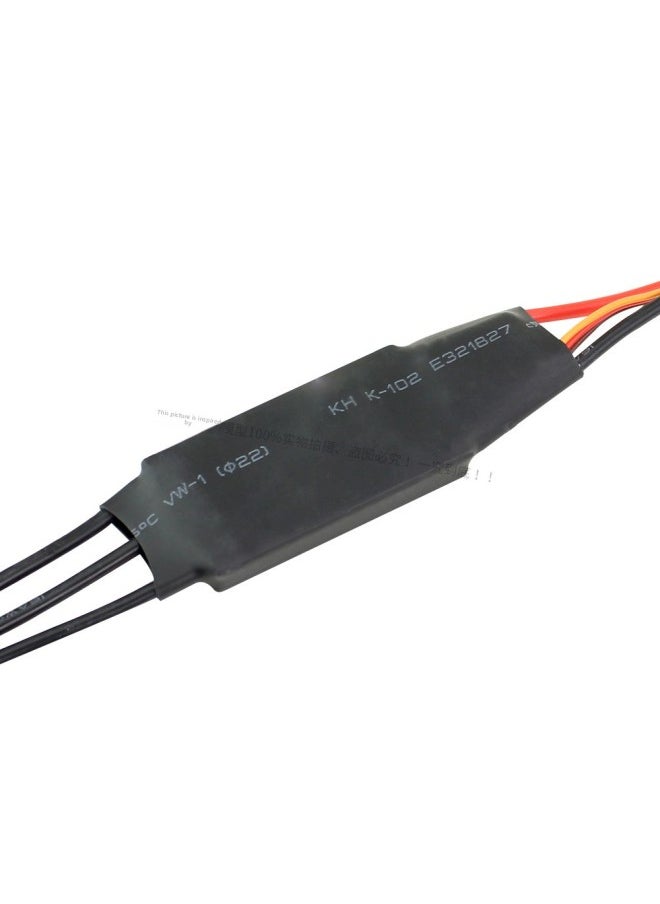 Model Aircraft Two-way Esc 12a20a30a40a50a60a80a Remote Control Boat Wind Boat Underwater Thruster-Color:Welded (T-plug MAle + 3.5MM BAnAnA HeAd) Two-wAy 20A (supporTs 8  - Image 5
