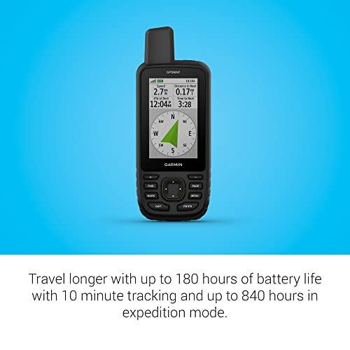 Garmin GPSMAP 67 Rugged GPS Handheld, Multi-Band GNSS, Topo Mapping, Satellite Imagery, Color Display - Image 3